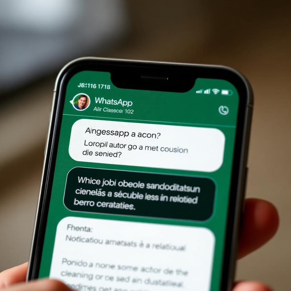 Tela de celular mostrando conversa de WhatsApp entre cliente e prestador de serviço de higienização de ar-condicionado